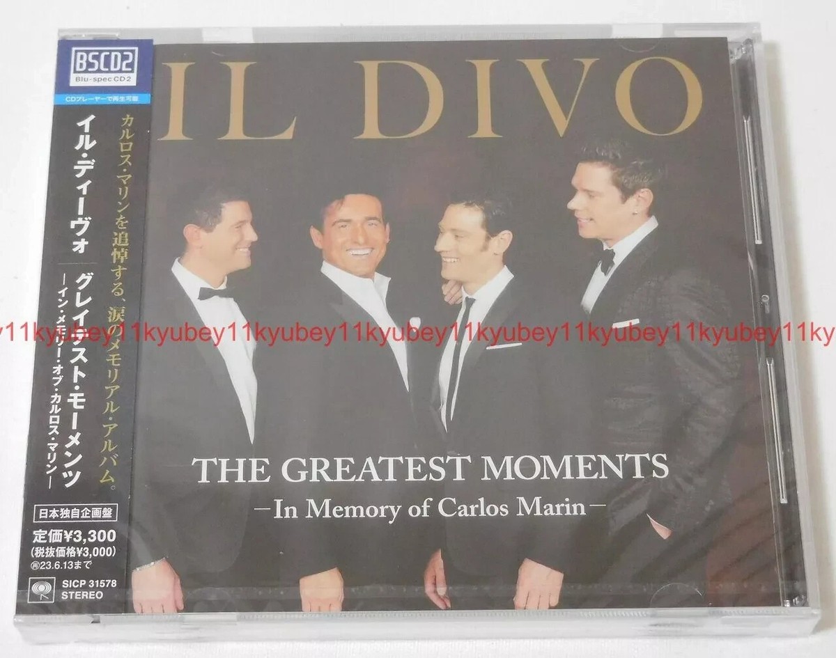 Il Divo The Greatest Moments In memory of Carlos Marin Blu-spec