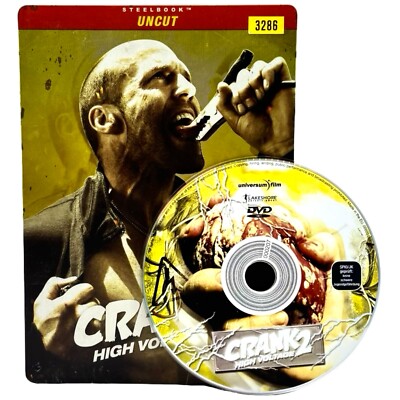 Crank 2 High Voltage DVD UNCUT Steelbook USK 18 Action Kultfilm OVP gebraucht