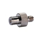 2pcs BNC Female to SMA Female Quick Disconnect Radio Antenna Adapter Connector