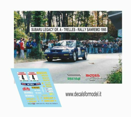 Miniature Provence Moulage 1/43 - Subaru Legacy Rothmans RAC 1991 (Ari Vatanen) - Kit Monté