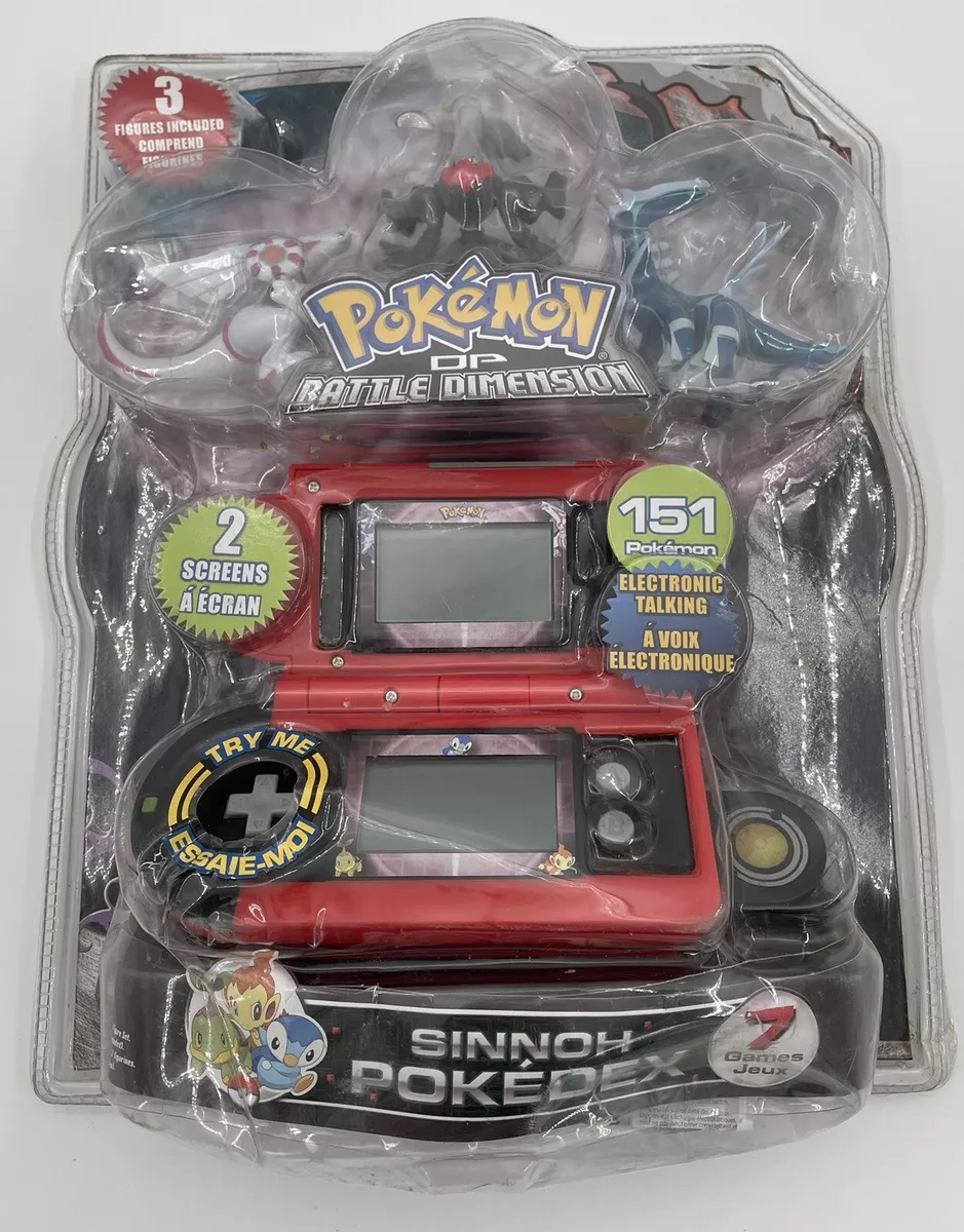 The slightly changed version of the Sinnoh region Pokedex used in