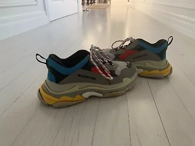 Balenciaga triple s transparent Black clear Letgo