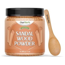 Organic Sandalwood Powder Face Pack for Glowing Skin Tan Removal ,Pure, Natural
