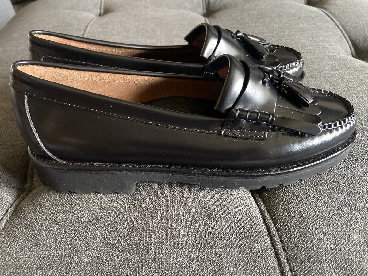 Anthropologie G.H.BASS Weejuns Esther Lug Sole Loafers US Women