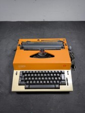 Olympia Report de Luxe Typewriter - Untested, No Power Cable thumbnail