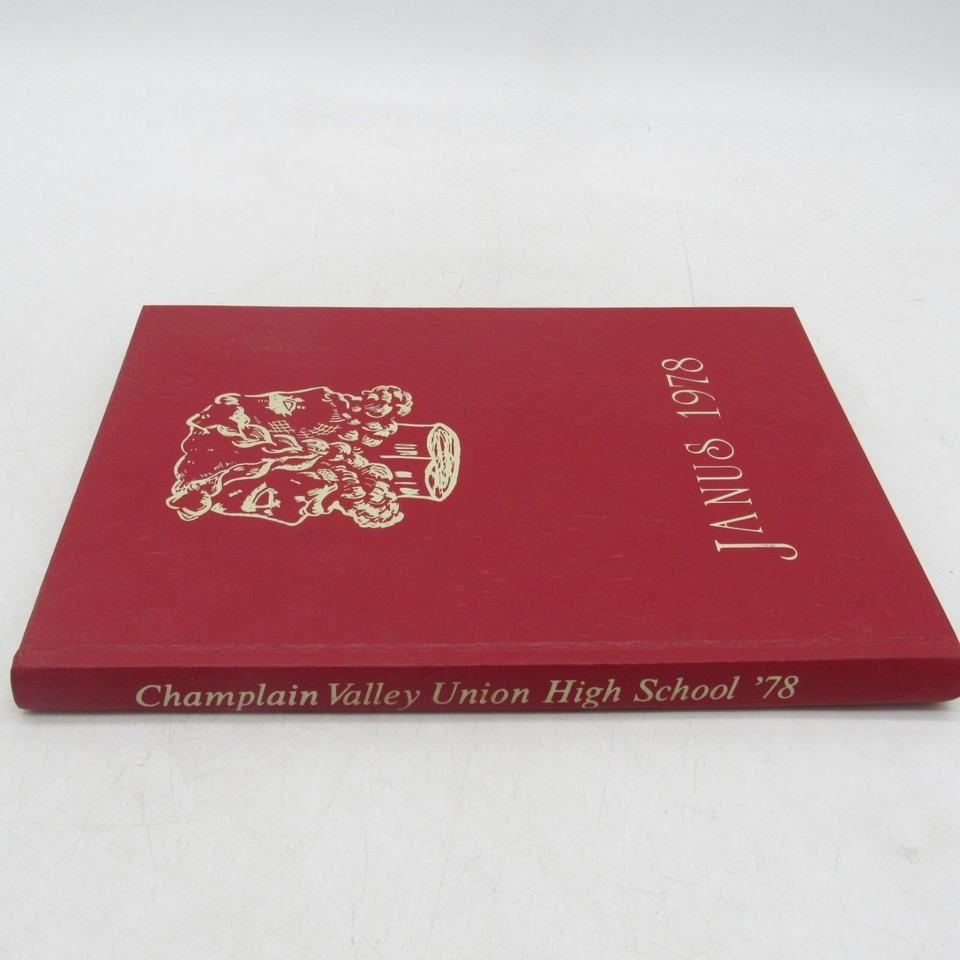 1978 Champlain Valley Union HS Hinesburg, VT Yearbook Vintage