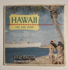 View-Master HAWAII The 50th State - A120 - 3 Reel Set Booklet V3