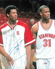 Foto firmada por Jarron Collins 8x10 PSA/DNA Stanford Cardinals autografiada