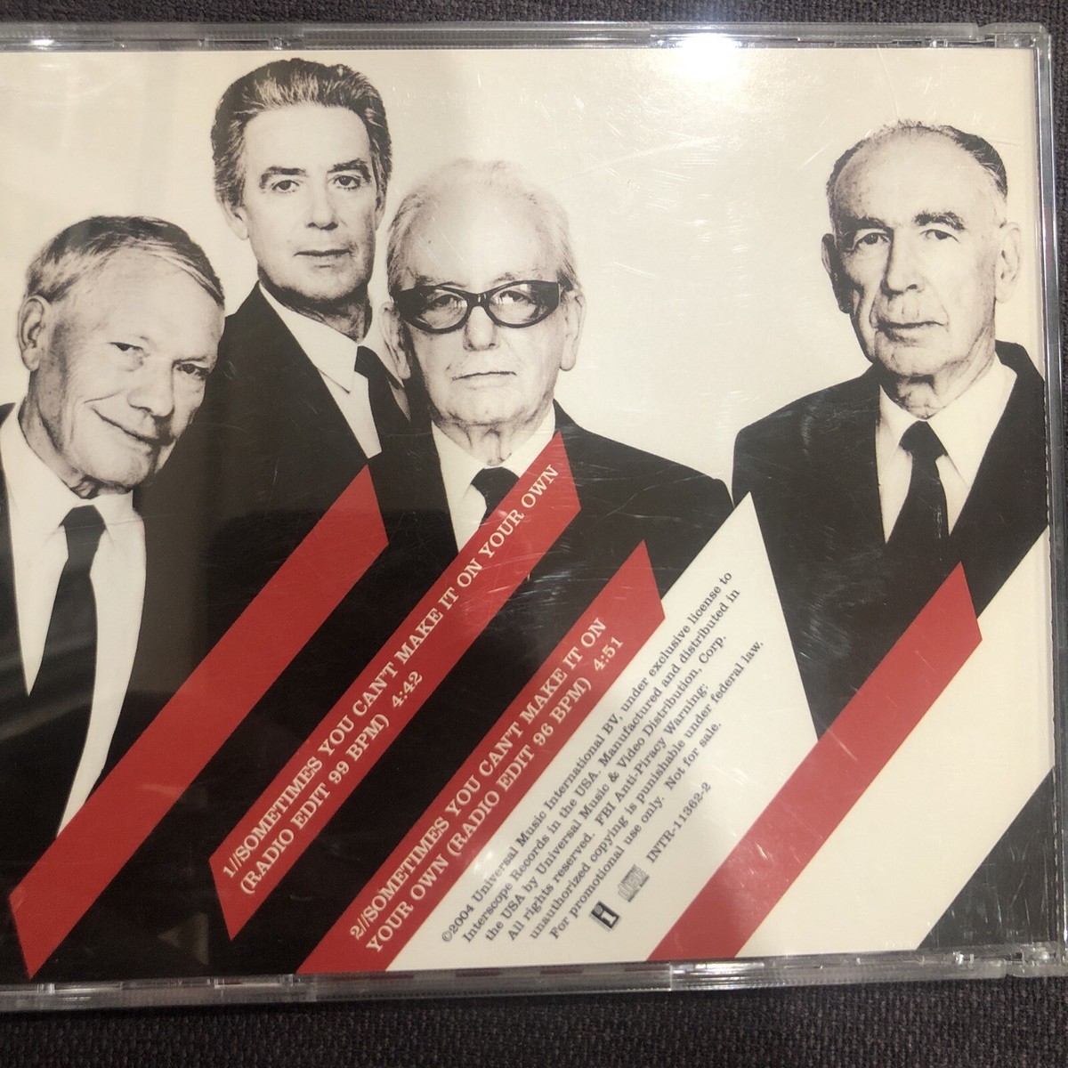 ボノ（Ｕ２）＆ワイクリフ・ジョン（ヒージーズ）／『ニュー・デイ』ＣＤシングル盤 Sometimes You Can't Make It on Your Own, Pt. 2 [3 Tracks] [Single
