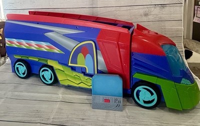 PJ Masks 2 in 1 Transforming Mobile Headquarters HQ  w/Lights & Sounds Box