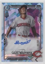 2021 Bowman Sapphire Aqua Refractor 86/99 Mariel Bautista #BSPA-MB Auto 1g57