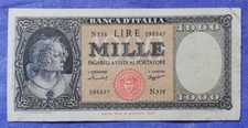 MILLE LIRE ORNATA DI PERLE - DECRETO 15 SETTEMBRE 1959 - 1000 LIRE - BANCONOTA