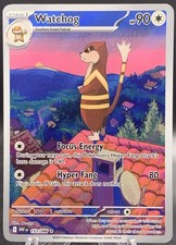 Watchog 153/086 IR - Pokémon White Flare Illustration Rare Near Mint NM on eBay