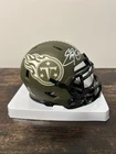 Eddie George Autographed Tennessee Titans STS Mini Helmet Fanatics w/VISOR