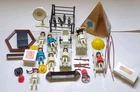Vintage 1974 Playmobil Geobra Figures People Accessories Western Dogs