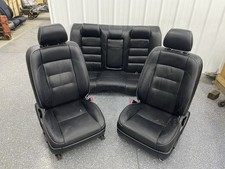 1998-05 Lexus Gs300 Gs400 Gs430 Front Rear Complete Seat Black Leather Heated