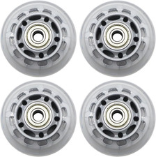 Inline Skate Wheels with Bearings, 3 Inch Roller Blade Wheels 76Mm Outdoor and I