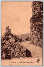 Vintage La Corse Les Calanches de Piana Scenic Road Postcard 1926 B280
