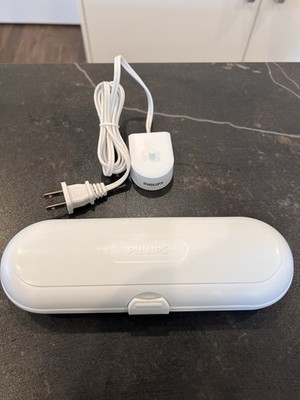 New OEM Sonicare Phillips Charger, Travel Storage Case Airvent Sonic Care Tooth