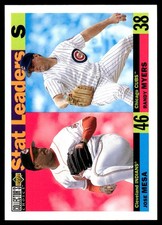 Jose Mesa / Randy Myers 1996 Collector's Choice #9 MLB READ FREE SHIPPING