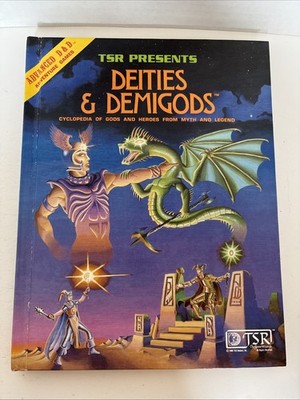TSR Deities And Demigods Advanced Dungeons And Dragons Cyclopedia