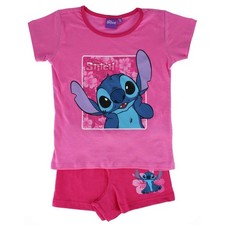 Textiel Trade Girl's Lilo  Stich Short Pajama Set