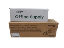 Genuine Xerox Phaser 6500 Magenta 106R01595 H. C. Toner Cartridge F.Shipping