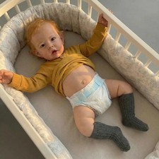 Zero Pam Reborn Baby Dolls Silicone Corpo Completo 20 in Anatomicamente Corretto Boy Reb