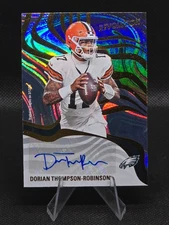 Dorian Thompson-Robinson 2025 Panini Revolution Signatures #RSA-DTR Auto Swirl