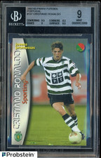 2002-03 Panini Futebol Portugal Soccer #137 Cristiano Ronaldo RC Rookie BGS 9