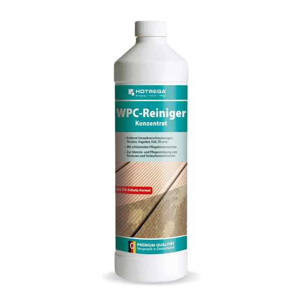 Hotrega Wpc Reiniger 1L Wpc Und Bpc Reinigungsmittel Holz Kunststoff Konzentrat-image