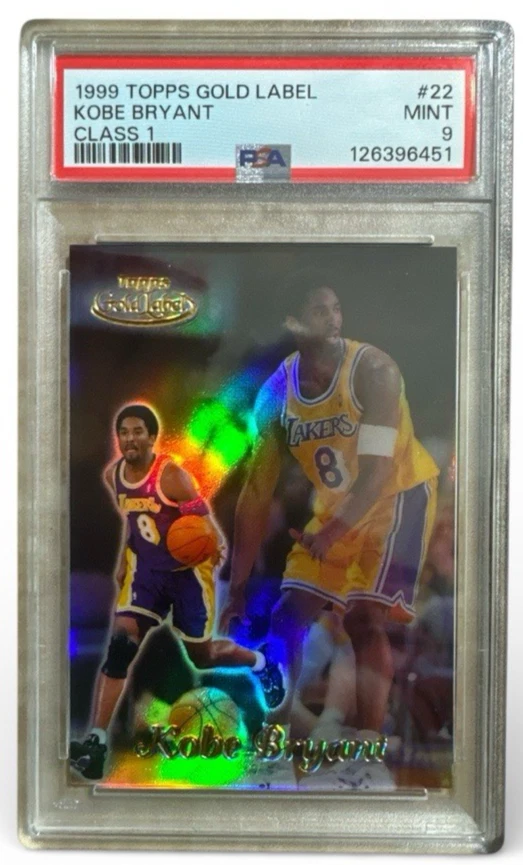 Kobe Bryant 9 Graded Basketball Sports Trading Cards & Accessories