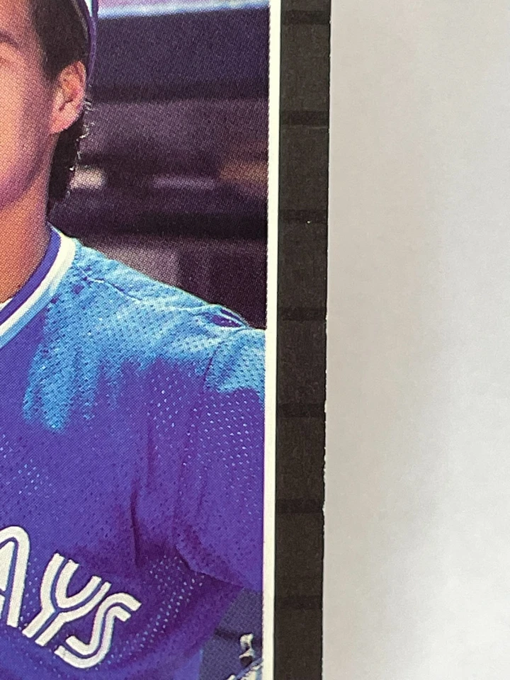 1989 Donruss Leaf Pat Borders Misprint USA Denotes Error Card #560 - Image 4 of 4