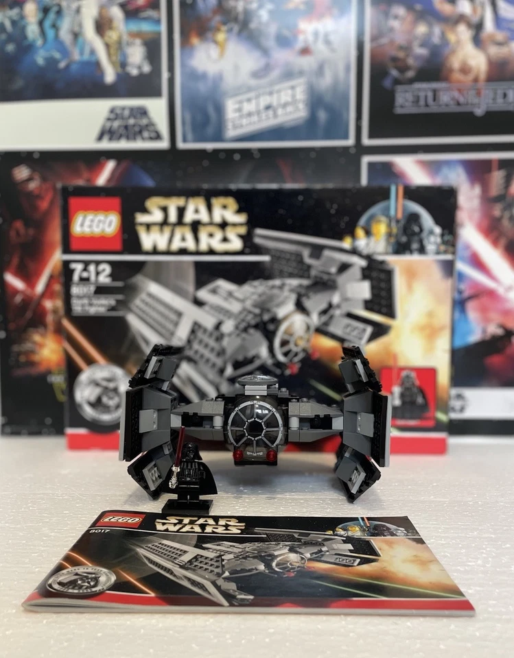 LEGO Star Wars DARTH VADERS TIE FIGHTER 8017 Mint Condition 100% Complete + Box - Image 3 of 4