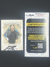 Lexi Missimo Signed 2025 Upper Deck Goodwin Champions IP Auto JSA Dallas Trinity