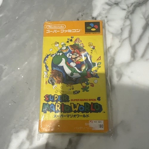 Super Nintendo Famicom Super Mario World Super Mario 4 New Sealed 1990
