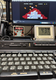 Panasonic MSX2+ FS-A1WX console only  floppy drive working vintage rare