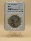 1921 MORGAN DOLLAR NGC MS 61 *
