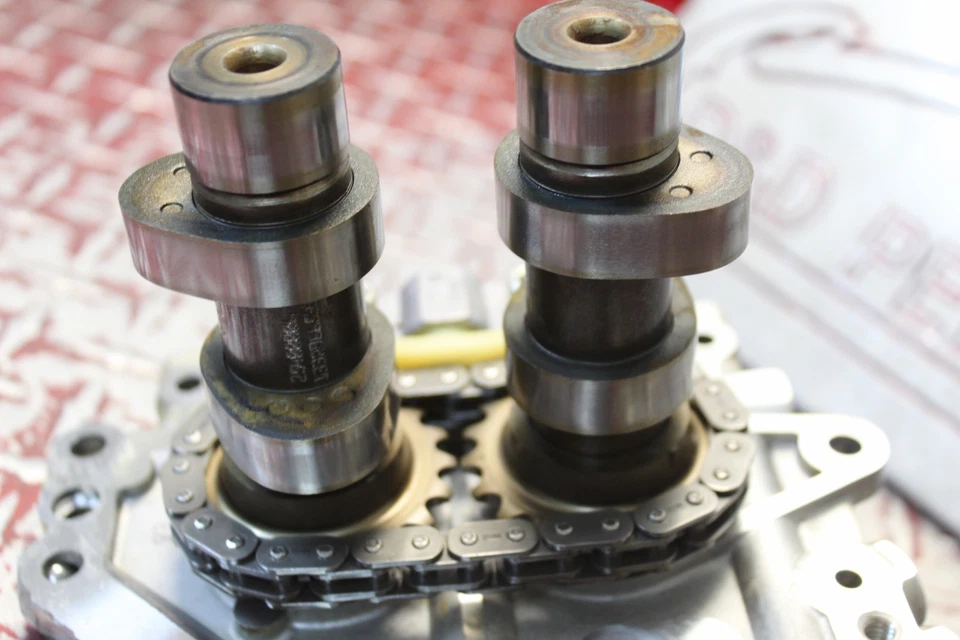 Harley Davidson Electra Glide 2014 OEM placa de leva hidráulica y pernos de levas Eg134 Foto 4 de 4