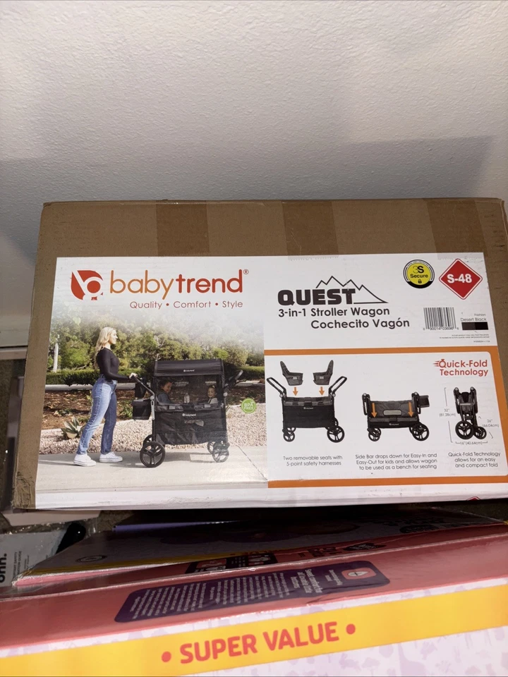 3-in-a Stroller Wagon (BRAND NEW!) - Image 2 of 3