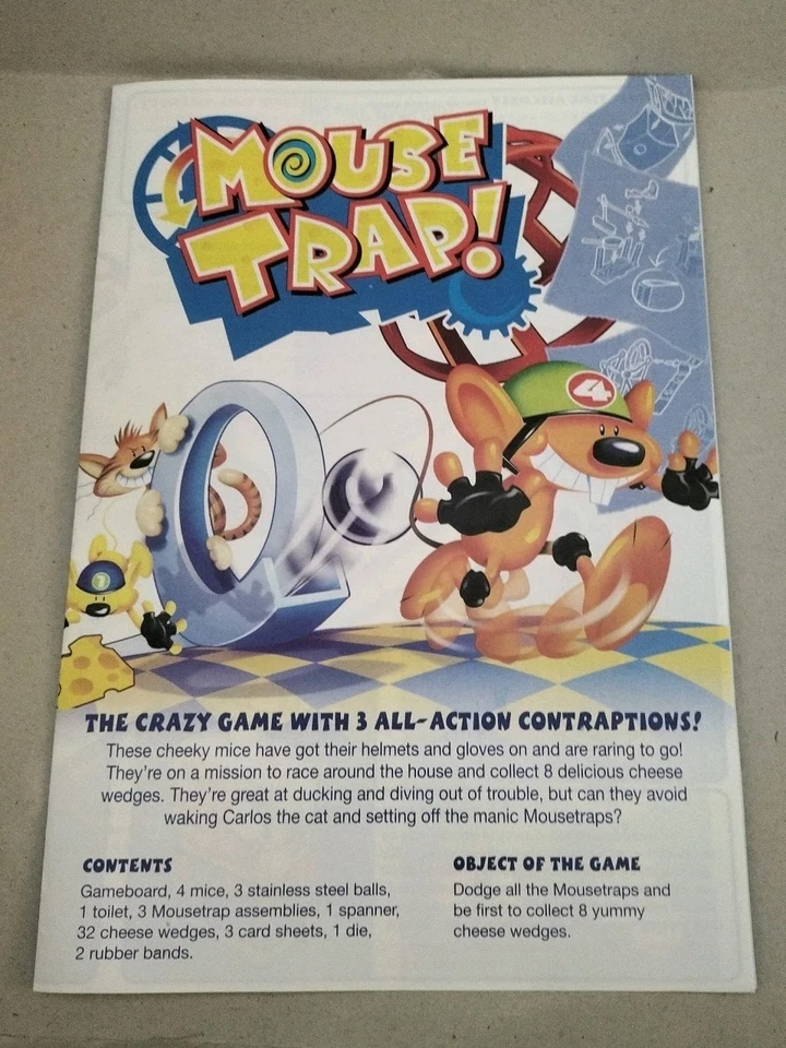 Mouse Trap Board Game by MB Games 2011 Complete Nice CONDITION FREE UK PP XMAS - Image 3 of 4
