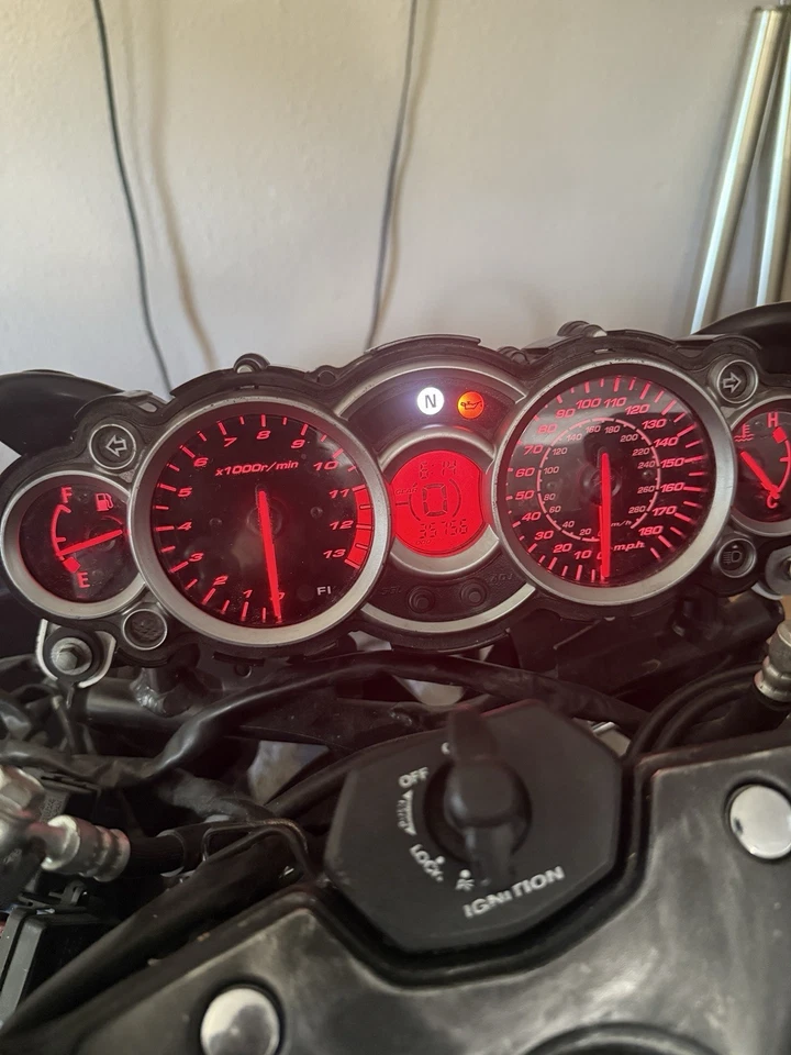 Cuadro medidor velocímetro Suzuki Hayabusa 2008-20 OEM usado piezas originales Foto 4 de 4