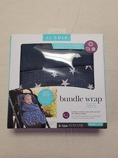 JJ Cole Baby Bundle  Car Seat Cover  Stroller Stars Print, 0-12M,Lightweight
