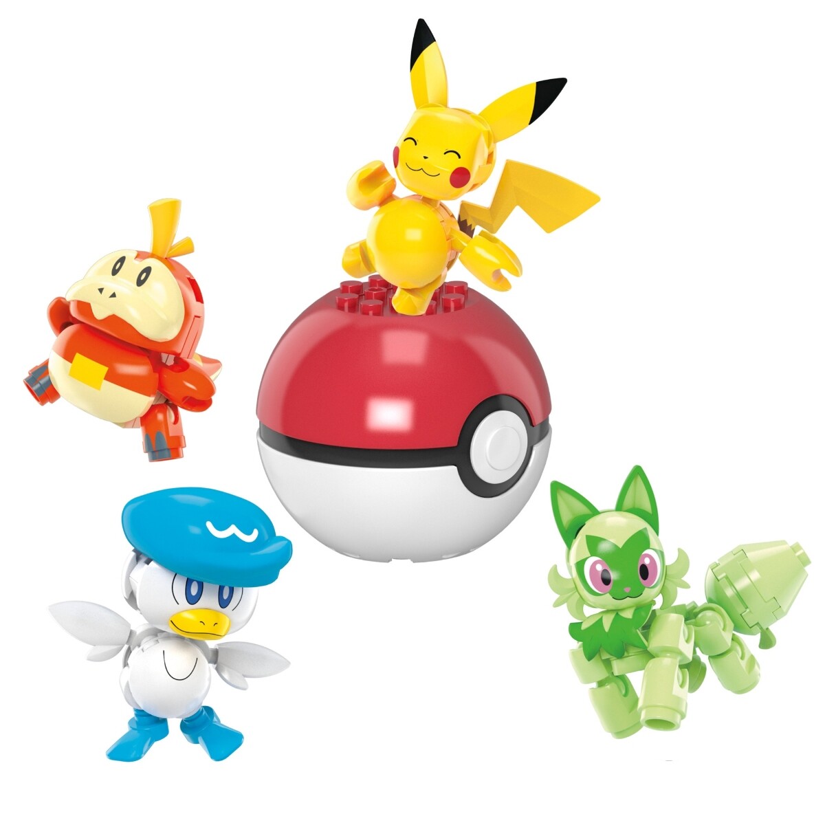 MEGA Pokemon of the Paldea region Block set Toy HPX92 Pikachu