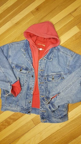 80s VTG GAP JEANS HOODIE LINED DENIM 