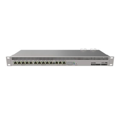 MIKROTIK RouterBOARD RB1100x4 RouterOS Level 6 Quad Core CPU 1GB RAM 7.5Gbps