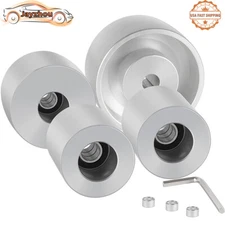 Belt Grinder 2x72 Wheel Set for Knife Grinder w/ 4" Drive Wheel,5/8" Bore