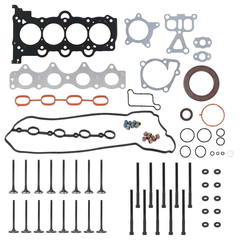 Juego de juntas de cabeza con pernos Accent Veloster Rio Soul 2012 2013 2014-2019 1,6 L Foto 2 de 4