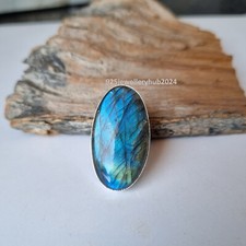 Labradorite Gemstone Ring 925 Sterling Silver GIft For Girlfriend Ring PG5150