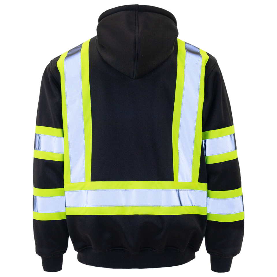 JORESTECH Hi-Visibility 1/4-Zip Safety Sweater, ANSI/ISEA - View #4